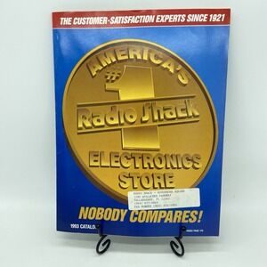 Radio Shack Catalog 1993 Vintage Cell Phones Computers Electronics Store Retro